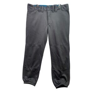 RIP-IT Softball Pants Womens Large Black Athletic Athleisure Uniform Performance